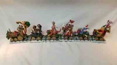 Tigger Holiday Express Christmas Train Danbury Mint Winnie The Pooh Disney 