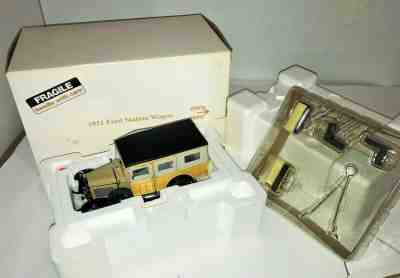 1/24 Diecast Danbury Mint 1931 Ford Model A Station Wagon Woody MIB Damage Read