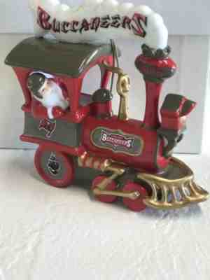 Tampa Bay Buccaneers 2005 Danbury Mint Train Christmas Tree Ornament