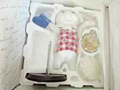 Pillsbury Doughboy BAKED TO PERFECTION Porcelain Figurine w/Box Danbury Mint