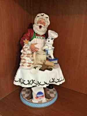 Pillsbury Doughboy Santa Clause Favorite Helper Figurine