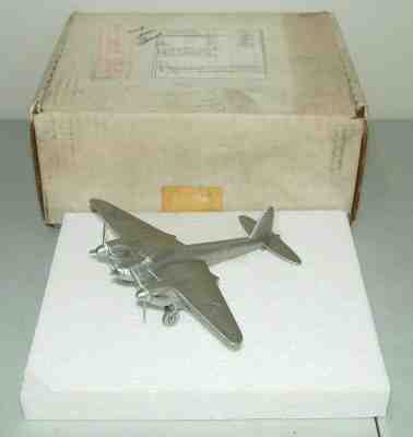 DANBURY MINT Pewter De Havilland DH 98 MOSQUITO Great Britain WWII WW2 PLANE F89