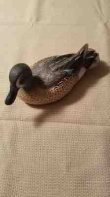 Danbury Mint Blue-winged Teal Decoy George Kruth Limited production 