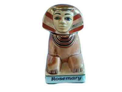 Danbury Mint Spices of the World, Rosemary Spice, Egypt, The Sphinx
