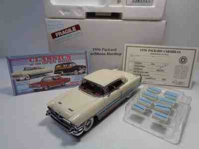 DANBURY MINT 1956 PACKARD CARIBBEAN HARDTOP BEAUTIFUL W/DOCS RASH FREE "ISSUE"
