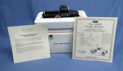 Danbury Mint 1935 Ford 1/2 Ton Pickup with Box and Title