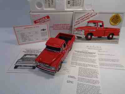 DANBURY MINT RARE 1958 CHEVROLET APACHE 50TH ANN. SPEC EDITION LE #1416/5000BNIB