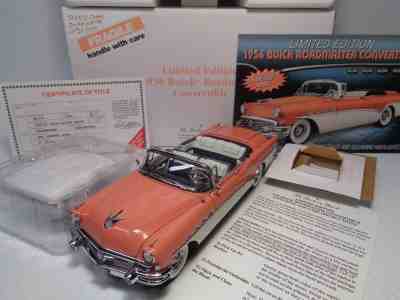 DANBURY MINT 1956 BUICK ROADMASTER CONVERTIBLE LE LOW #611/5000 BNIB W/DOCS&BRO