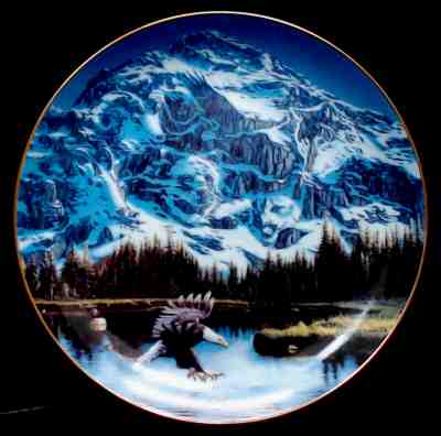 PORTRAIT OF MAJESTY from DANBURY MINT SPIRITS OF THE WILD JOHN VAN STRAALEN EUC