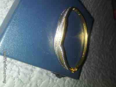 The Danbury Mint women's cuff bracelet personalized 20 genuine diamond