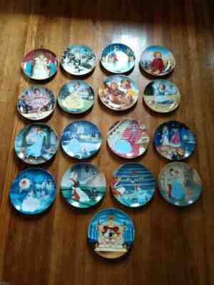 Disney Cinderella Collector Plates by Knowles and Shirley Temple -Danbury mint