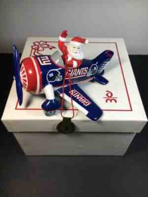 Danbury Mint NY Giants Victory Plane 2006 Ornament Collectible NFL