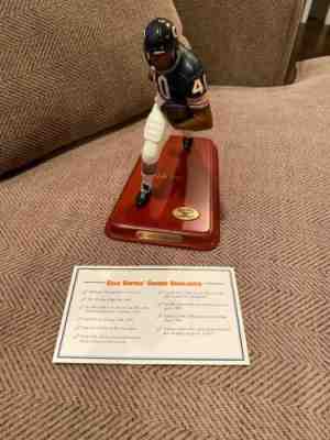 Danbury Mint All Star Figurines GALE SAYERS Sculpture, Chicago Bears HOF