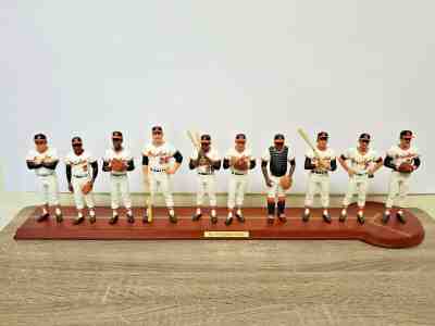 Danbury Mint 1970 Baltimore Orioles Baseball Team Figurines