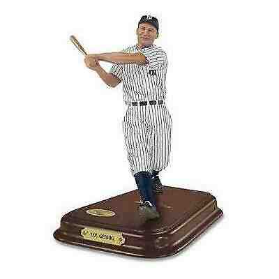 Danbury Mint New York Yankees Lou Gehrig Baseball Figurine Statue New