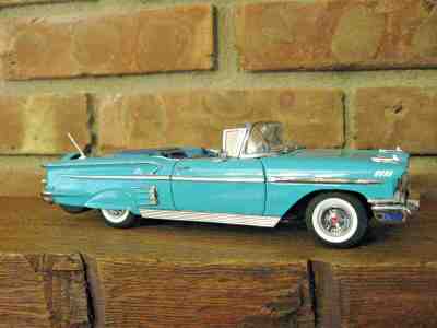 VINTAGE DANBURY MINT--1958 CHEVROLET IMPALA CONVERT--1/24 SCALE