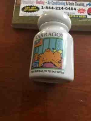 Danbury Mint Garfield Spice Jar -Tarragon
