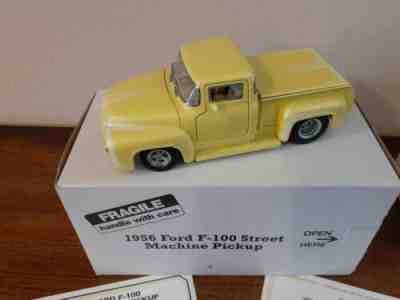 Danbury Mint 1956 Ford F -100 Street Machine Pickup with box kept in glass case 