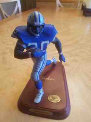 Detroit Lions Barry Sanders Danbury Mint Figurine 