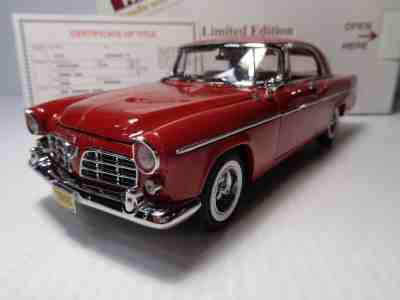 DANBURY MINT VERY RARE 1956 CHRYSLER 300B SPT.CP LE #443 OF ONLY1000 BNIB SHARP