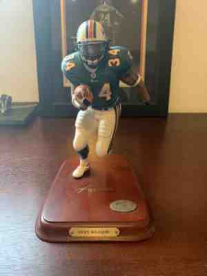 Danbury Mint Ricky Williams Miami Dolphins NFL 8” Figurine Read Description