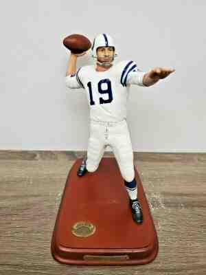 Danbury Mint Johnny Unitas Baltimore Colts Porcelain Figurine