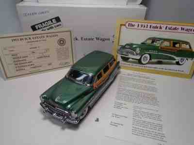 DANBURY MINT 1953 BUICK ROADMASTER ESTATE WAGON  PREOWNED W/DOCS&BRO ISSUE READ