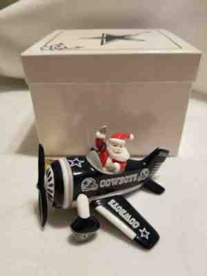 Danbury Mint Dallas Cowboys Airplane Christmas Ornament