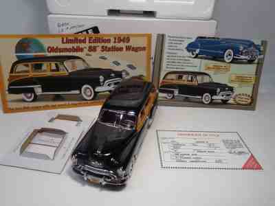 DANBURY MINT 1949 OLDSMOBILE 88 STATION WAGON LE # 1497 of 5000 BNIB W/TITLE&BRO