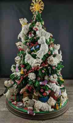 Westie Christmas Tree West Highland White Terrier Danbury Mint Rare