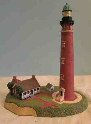Danbury Mint Nautical Lighthouse ponce de leon inlet florida  W/ CERTIFICATE
