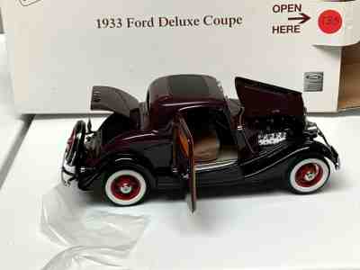 Danbury Mint 1933 Ford Deluxe Coupe Die Cast 1:24 (Lot-138) 