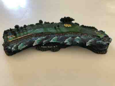 Bradbury Mint Legendary Golf Holes The 18th At Pebble Beach