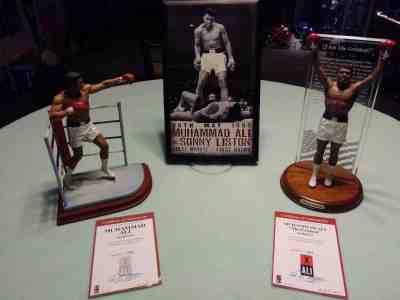 DANBURY MINT MUHAMMAD ALI "SCULPTURE" AND "THE GREATEST"