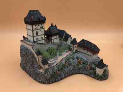 Enchanted Castles The Danbury Mint  Karlstejn Castle Bohemia Czech Republic 