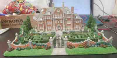 Danbury Mint Castles of Europe Georgian Manor House Large 1995 Handcrafted