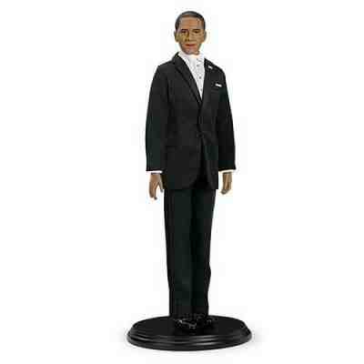 Barack Obama Inaugural Doll 16" Danbury Mint NIB