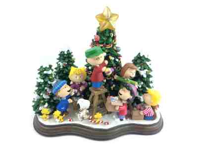 Danbury Peanuts/ Charlie Brown "Christmas Time Is Here" Light Up Display in Box