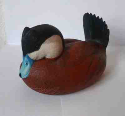 Ruddy Duck Decoy North American Ducks Collection by George Kruth Danbury Mint