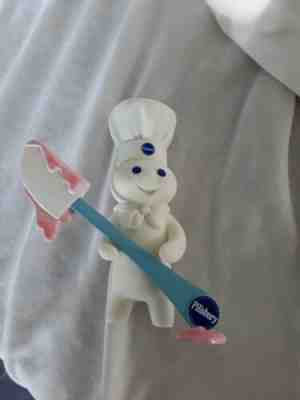 Pillsbury Doughboy Danbury Mint Collector figurine Spreading it on Thick 2002