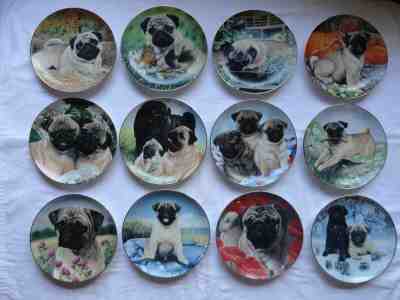 danbury mint pug plates