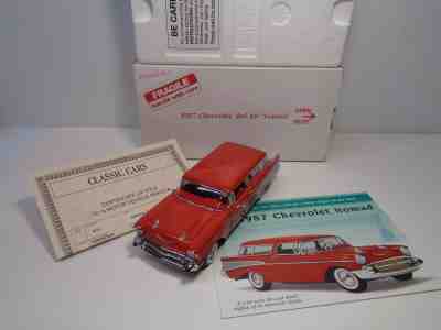 DANBURY MINT 1957 CHEVROLET NOMAD STATION WAGON NIB W/ TITLE  & BRO GREAT PAINT