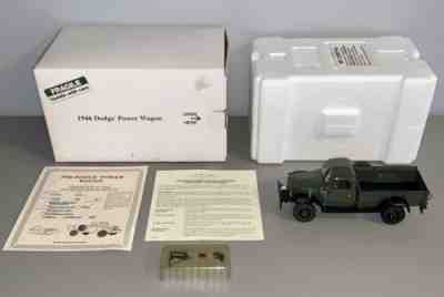 *O* Danbury Mint 1946 Dodge Power Wagon Truck 1:24 Scale Diecast Car ‘46 ~MINT~