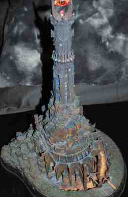Danbury Mint Dark Tower of Sauron Barad-Dur Lord of the Rings