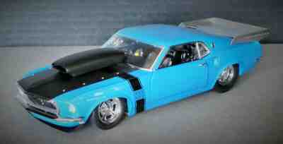 Danbury Mint 1969 Ford Mustang Boss Nine Pro Street 1:24th Diecast Collectable 