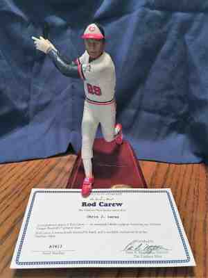 Attention Baseball Fans! ROD CAREW AUTOGRAPHED DANBURY MINT FIGURINE