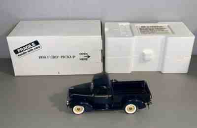 *U* Danbury Mint 1938 Ford Pickup Truck 1:24 Scale Diecast Car ‘38 Blue