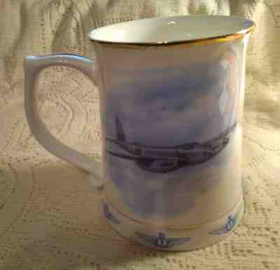 DANBURY MINT 487 SQUADRON 'DE HAVILLAND MOSQUITO' TANKARD BY GORDON C. DAVIES