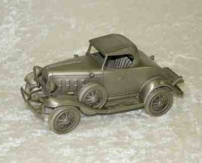 DANBURY MINT PEWTER CAR 1932 CHEVROLET SPORT ROADSTER