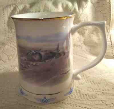 DANBURY MINT 1 SQUADRON 'HAWKER SIDDELEY HARRIER' TANKARD by Stephen Seymour